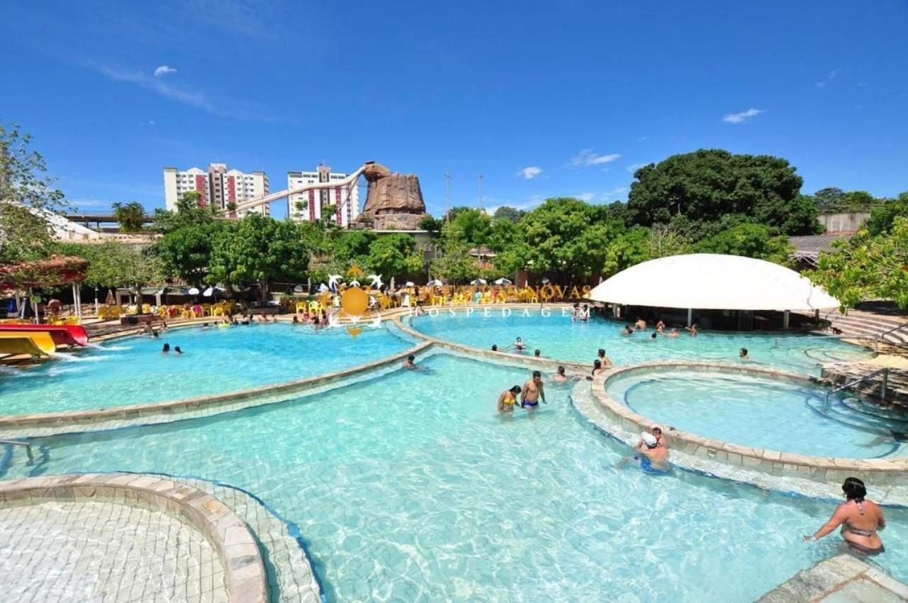 Piazza Diroma Com Acesso Ao Acqua Park Em Caldas Novas Extérieur photo